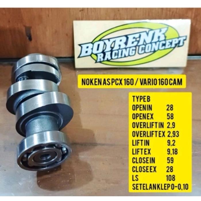 NOKEN AS RACING VARIO 160 PCX 160 ADV 160 CAM - BOYRENK