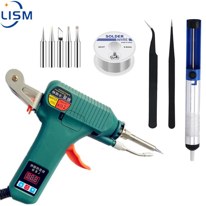 Alat Las Perbaikan Besi Solder Listrik Pistol Solder Manual Kontrol