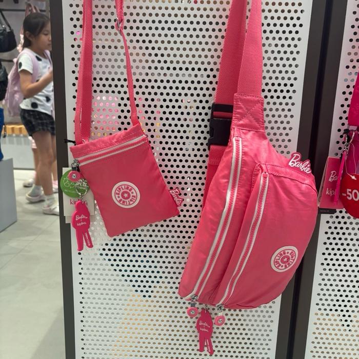 KIPLING X BARBIE tas wanita 100% ORIGINAL STORE