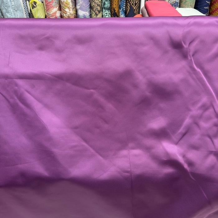 [Sandang Jaya Textile] / Bahan Satin Bridal Premium / Bahan Polosan Seragam Keluarga / Bahan Polosan