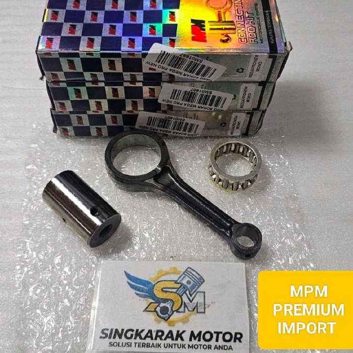 SOKAR CONROD TIANG STANG SEHER HONDA MEGAPRO NEW MONO VERZA MPM PREMIUM IMPORT