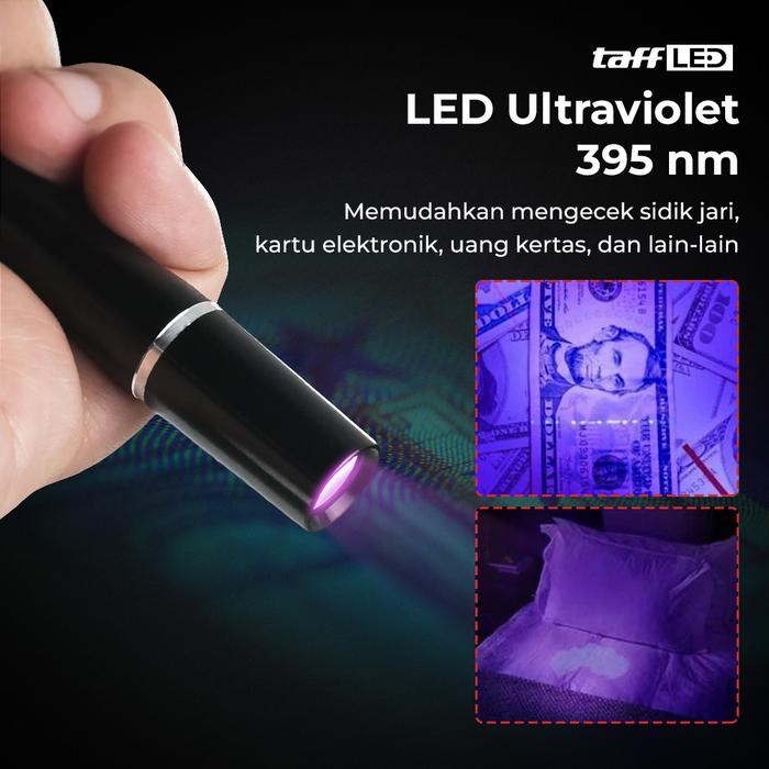 Ultraviolet UV Light Pen Mini Senter LED 395nm - UV-10