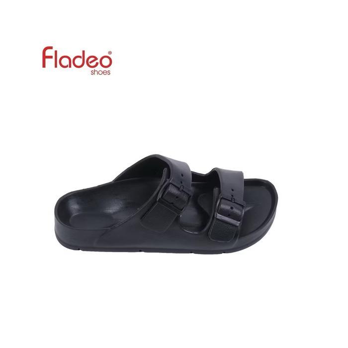 SANDAL SLOP FLADEO DOBLE STRAP ORIGINAL TERBARU SANDAL PRIA FLADEO KARET EMPUK