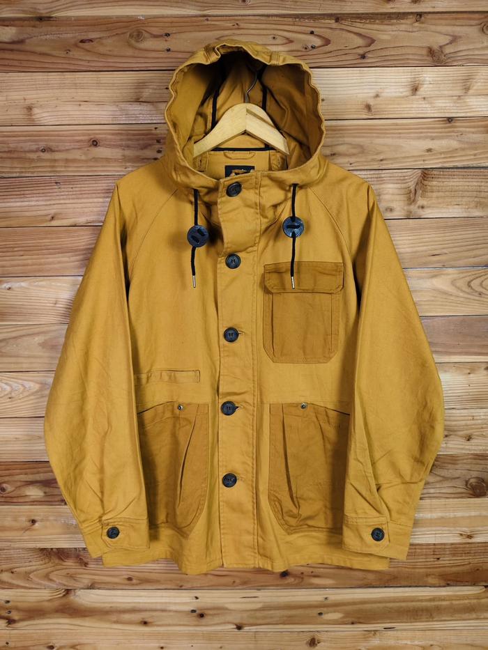 FIELDCORE CAMPING WEAR WATER REPELLENT CANVAS DENIM JACKET SIZE L, LD 114