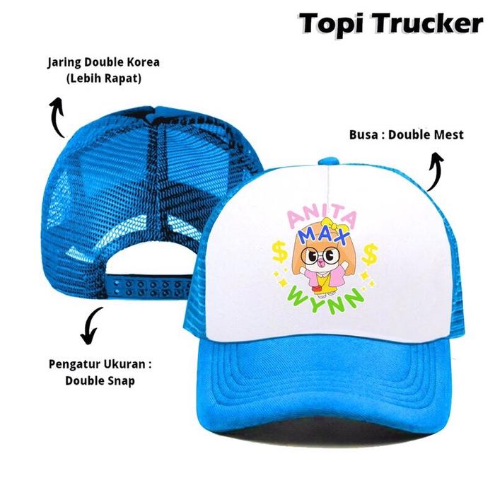 οΏΌTOPI JARING DRAKE ANITA MAX WYNN I NEED THE MAX WIN ! ALTER EGO MEME BASEBALL JALA TRUCKER CUSTOM V