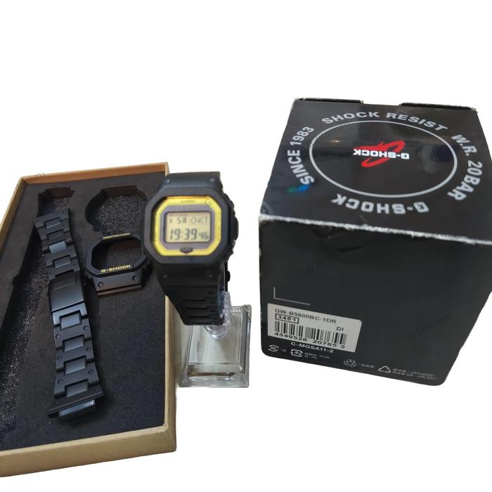 Casio G-Shock GW-B5600BC-1DR Bezel & Bracelet Fullset Box dan Kertas Garansi Resmi 2 Tahun P.T GAP