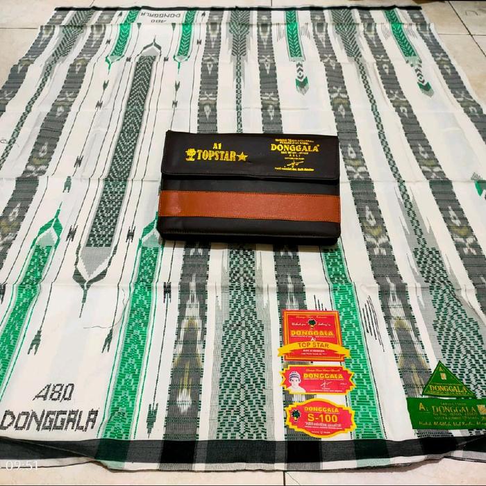 DONGGALA SONGKET FULL SUTRA MEWAH JAHIT TENGAH
