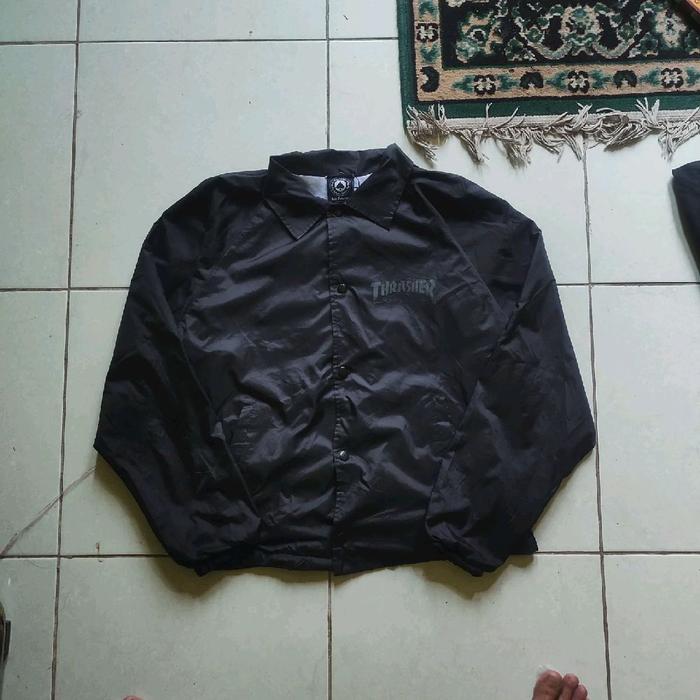 thrasher skate and destroy windbreaker jacket