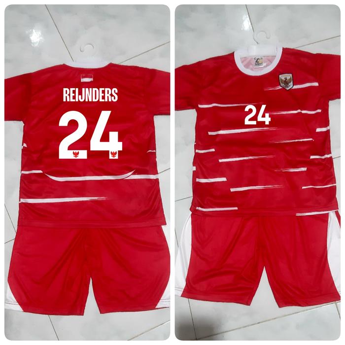 SETELAN JERSEY TIMNAS ELIANO | BAJU SEPAK BOLA FUTSAL TERBARU | KAOS SUPPOTER BECKHAM ANAK LAKI LAKI