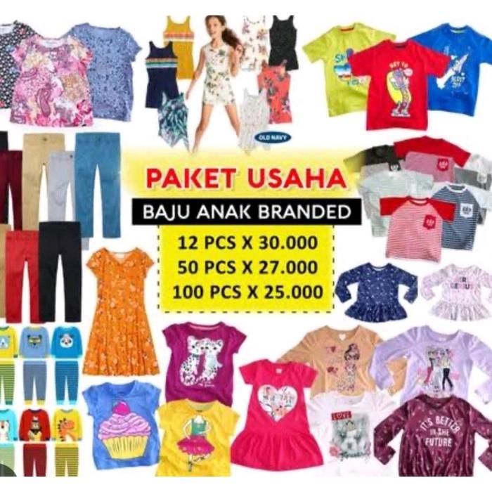 paket usaha baju anak karungan Fashion