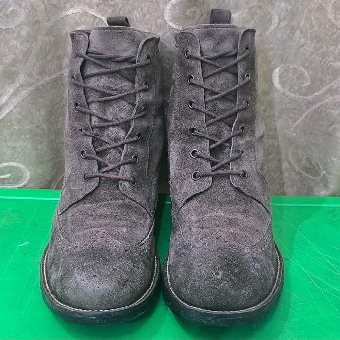 Ecco Boots Wingtip - Size 41/26 cm