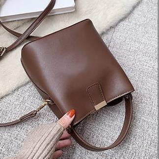 Sweetsally - Indian Tas Selempang Wanita Fashion Kulit Hitam Polos