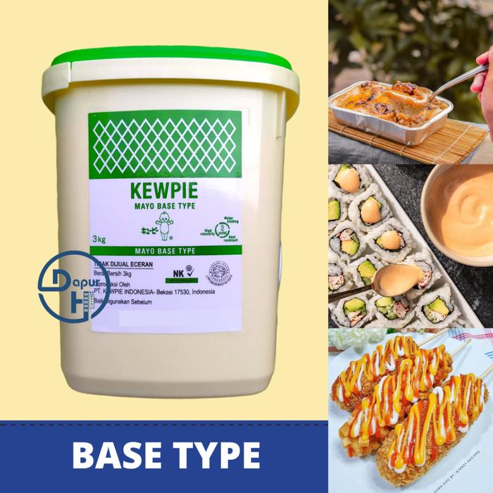 KEWPIE Mayo Base Type Mayo 3 Kg │ Mayonnaise-