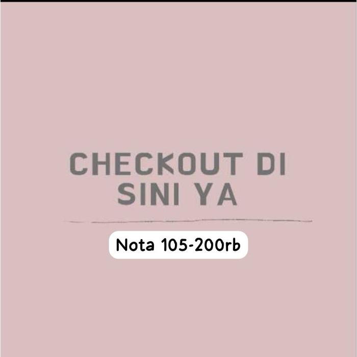 NEW!! Nota Live (sertakan nama akun tt) 105-200RB