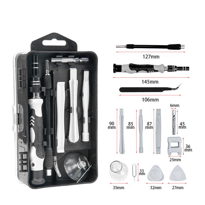 Obeng set HP 115 in 1 Obeng Laptop Obeng Set Multifungsi Alat Bongkar HP
