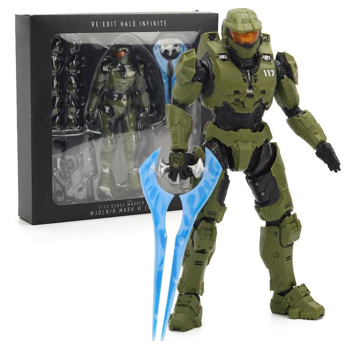 18cm Halo 5:Guardians Action Figure Master Chief Model Figure PVC