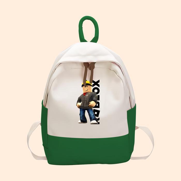 NEW Tas Anak Game Roblox Robux Ransel Anak SD TK Kantong Backpack Karakter Anak ROB-09