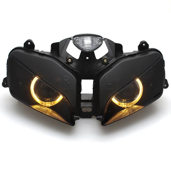 Motorcycle Custom HID Projector Headlight Assembly Accessories For