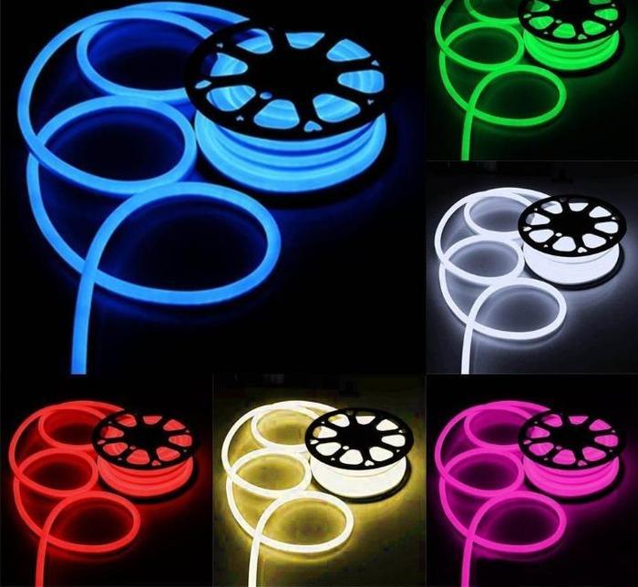 Lampu LED STRIP Selang Neon Flex / Lampu Selang 2835 220V Per Meter