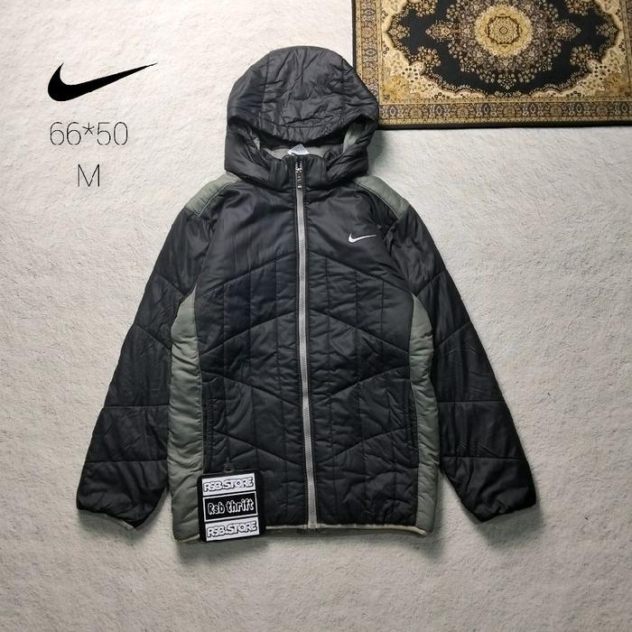 jaket puffer Nike vtg original 100% size M