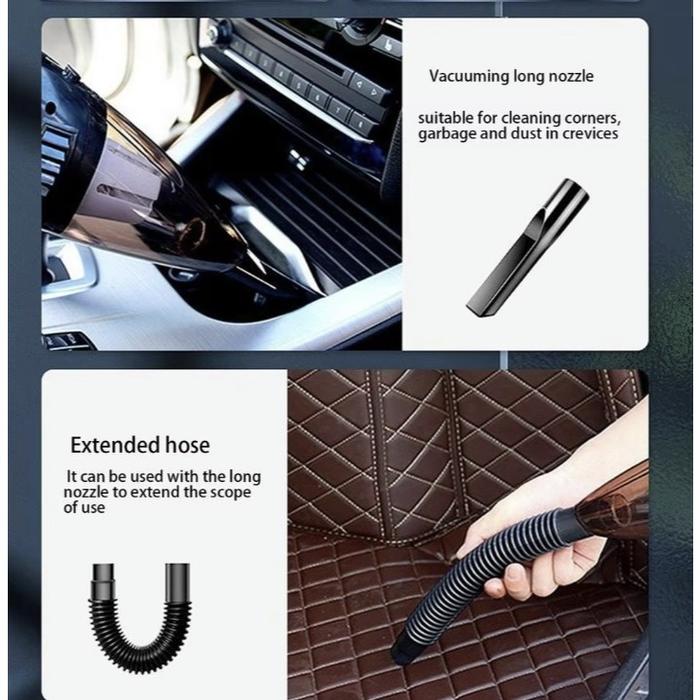 SMARTCOM ~ Vakum Cleaner Mobil Car Vacuum Cleaner Portable Penyedot Debu Karpet