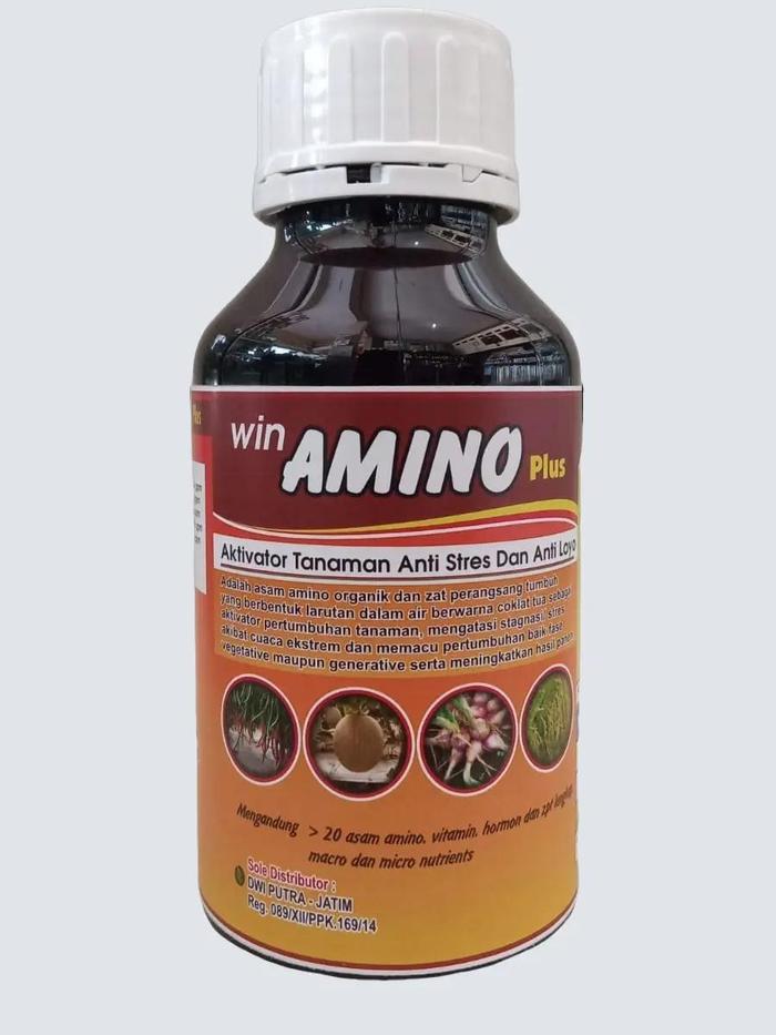 WIN AMINO PLUS UNTUK CUACA EXTRIM 500 ML, NUTRISI TANAMAN TERLARIS