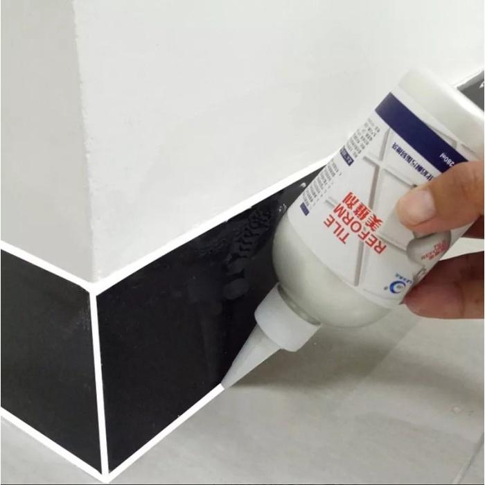 WM Krim Pengisi Celah Nat Keramik 150ml Anti Jamur Lem Reparasi Perbaikan Dinding Tembok Rumah Retak