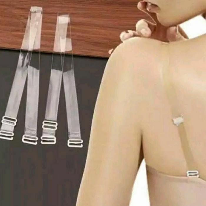 PREMIUM Tali Bra Transparan/ Tali Bra Bening