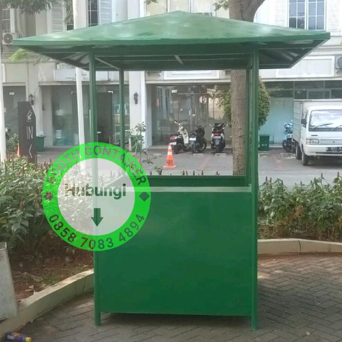 Pos satpam portable UK 120x120x220