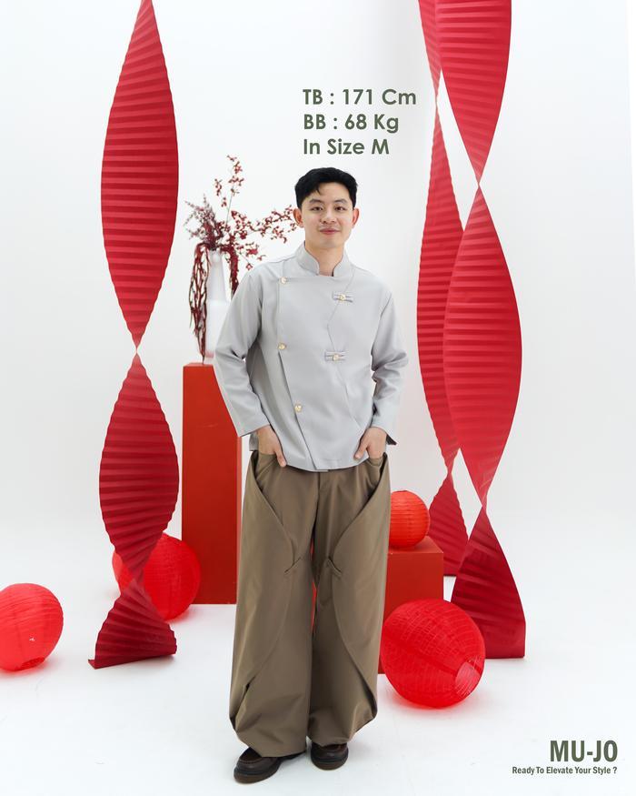 Mu-Jo “Jinhai” Modern Cheongsam - Limited Chinese New Year Collection Terlaris