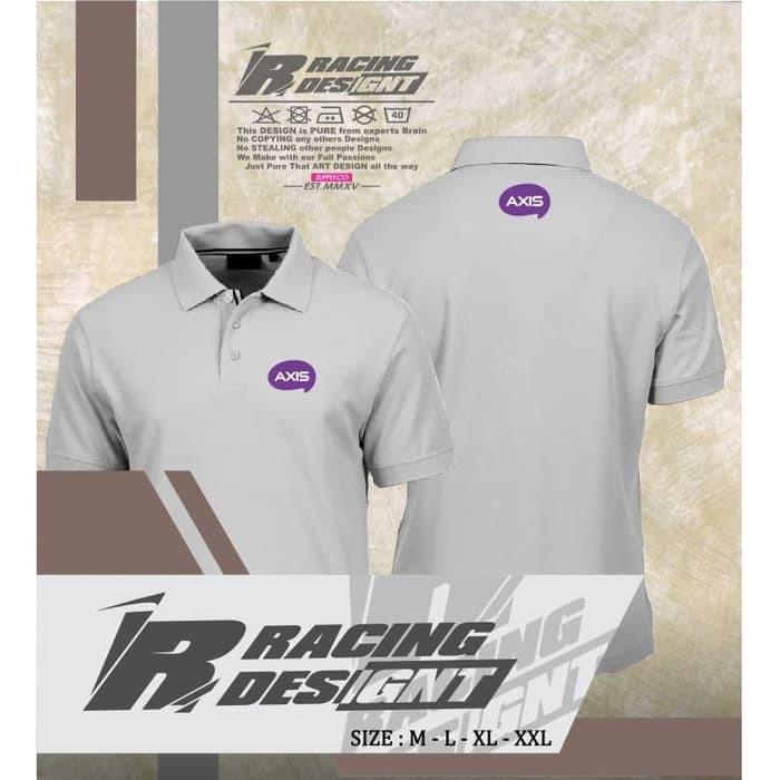 Poloshirt / Kaos Polo Kartu Perdana Axis Terbaru Kualitas Distro - -KOASSABLONSAYA76