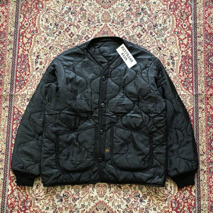 Jaket Vintage alpha industries USA m65 liner jacket  vintage military Alpha industries i875