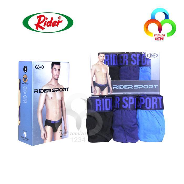 Celana Dalam Rider R781B Isi :3 Uk: S-M-L-Xl