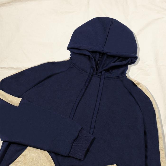 Jimmy and Martin - Jacket Sweater Two-Tone Patch - 1072
