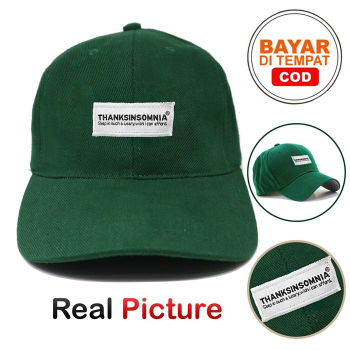 Topi Baseball Distro Bordir Gaya Korea Pria Wanita Thanksinsomnia / Topi distro terbaru thanksinsomn