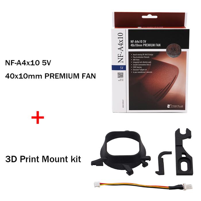 Kit Dudukan Kipas Cetak 3D NF-A4x10 Kit Dudukan Cetak 3D