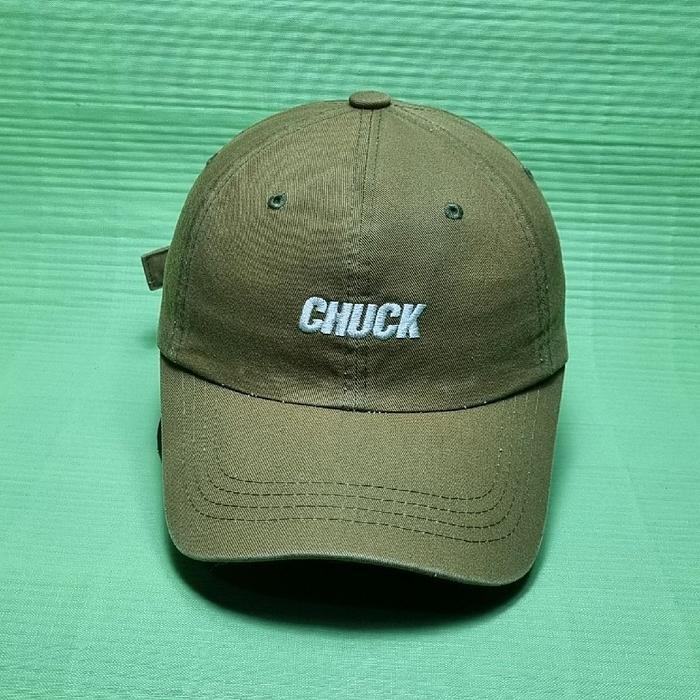 topi chuck coklat casual second