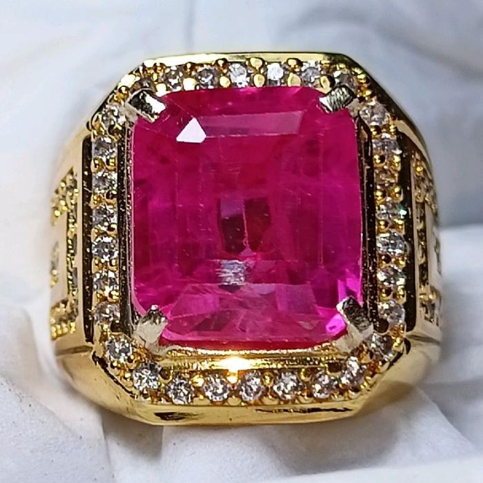 CINCIN BATU PERMATA RUBY CATAM FULL CUTTING KREN$MEWAH