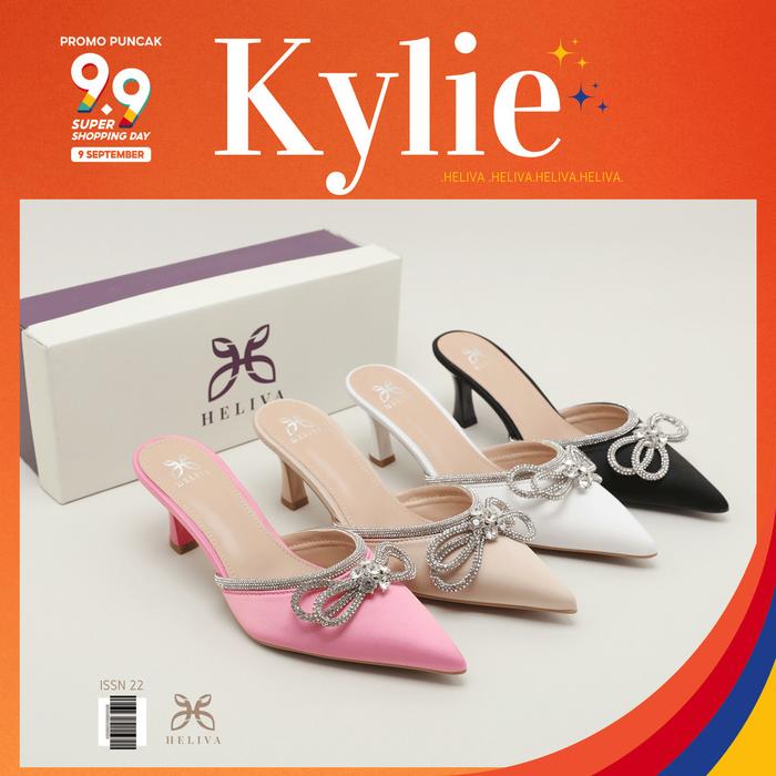 HELIVA Kylie Sepatu Pesta Hak Tinggi 6 5cm Wanita 1788-10