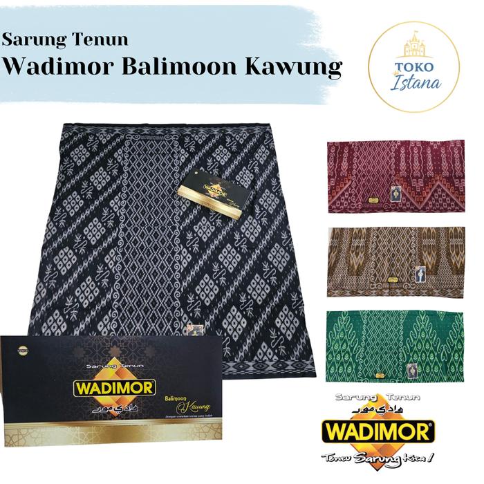 Sarung Wadimor Balimoon Kawung