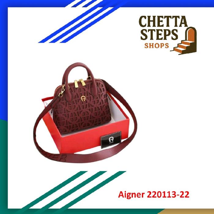 Tas Wanita Aigner 220113-22 - Tas Cewek Small Alma 2Way Handle Bag
