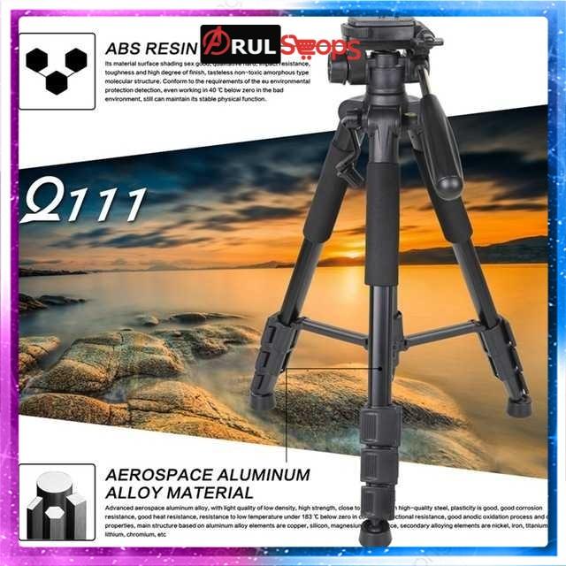 Zomei Professional Dslr Tripod & Pan Head - Q111