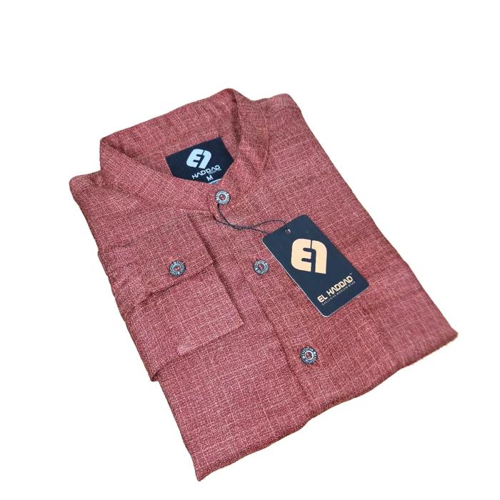 Baju Kemeja Koko El Haddad Kemeja Koko pria