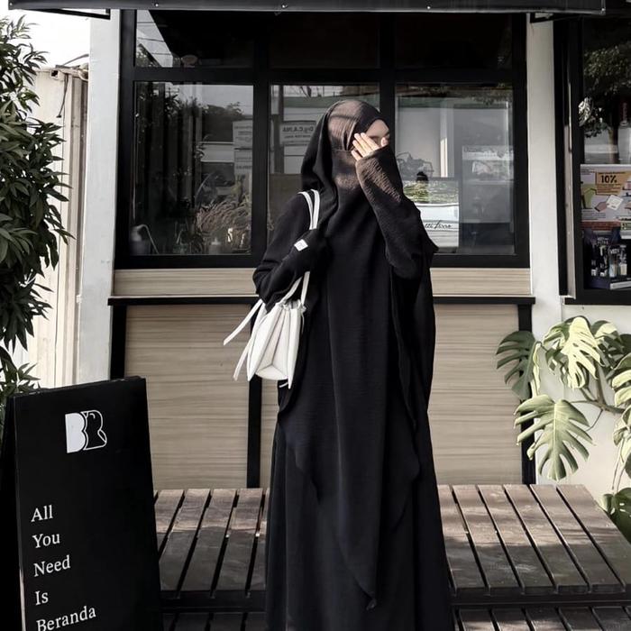 Amirah Series by Shade official | Abaya set French khimar