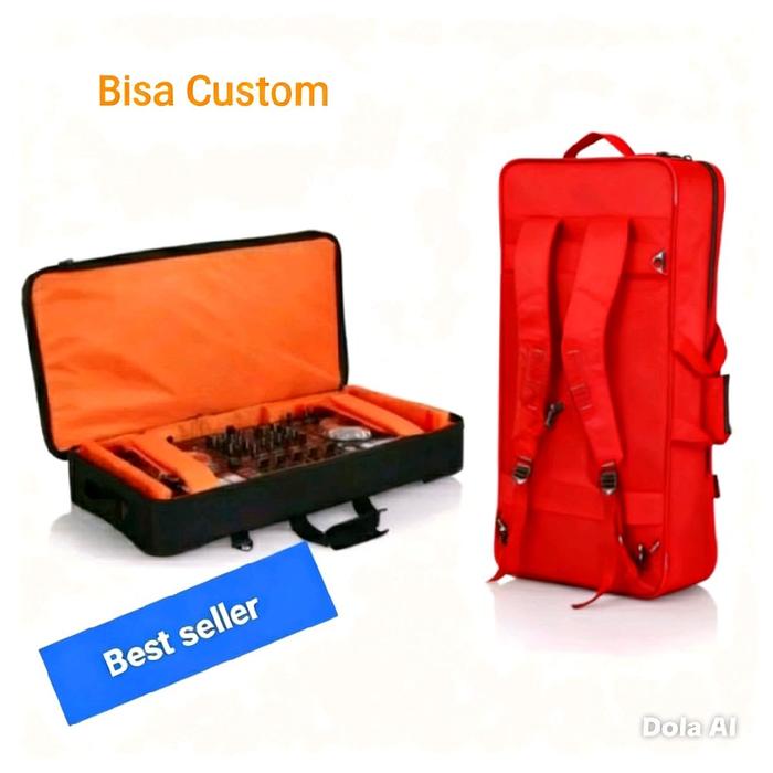 Ransel DJ DDJ GRV 6 dengan Busa Pelindung / Tas Ransel DJ Best Seller - Tas Perlindungan Alat DJ & L