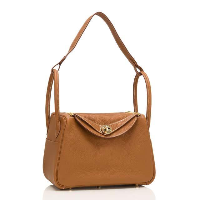 Tas 26Hermes Lindy26 Warna Coklat Premium Selempang Wanita