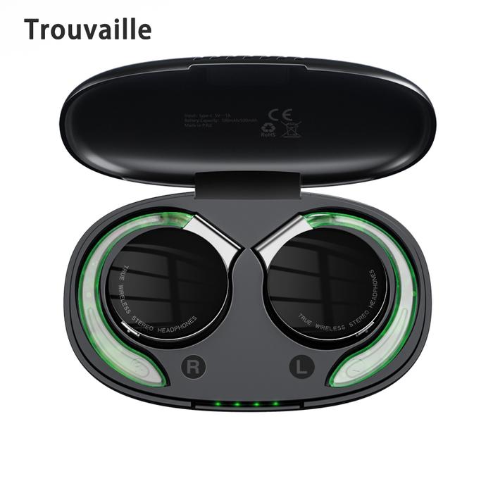 Earhook TWS Bluetooth Wireless Earphone For Sports With Mic