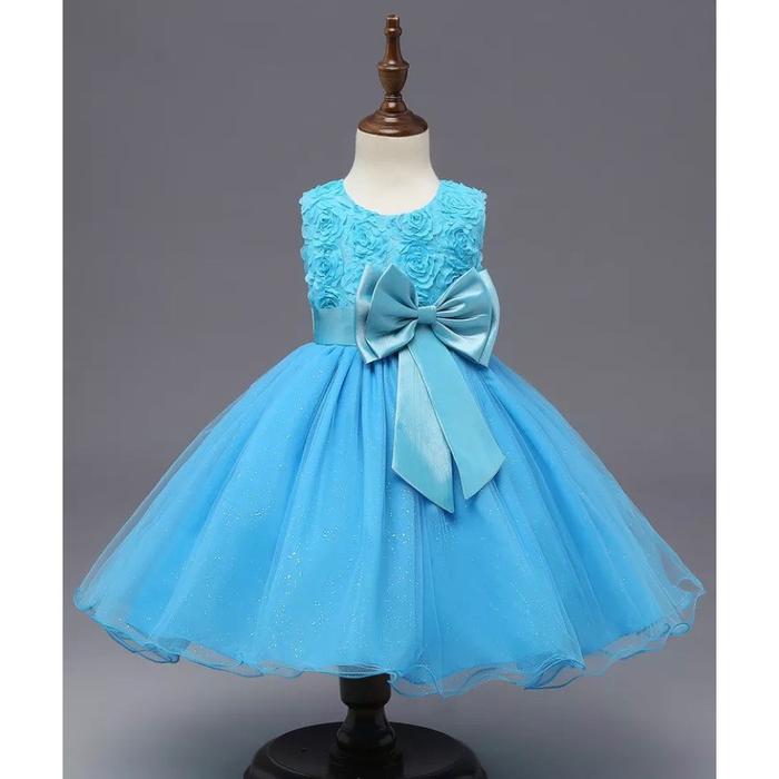 INCESSBABY Baju Pesta Ulang Tahun Gaun Anak Perempuan Import Korean Style Mewah 1 2 3 4 5 6 7 Tahun 