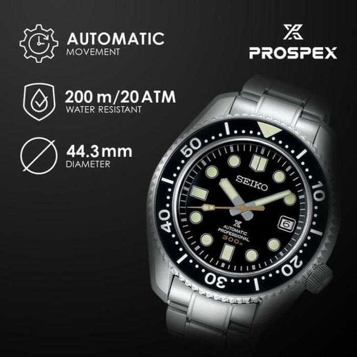 Jam tangan pria Seiko Prospex Divers Marine Master Professional - Seiko Watch Original