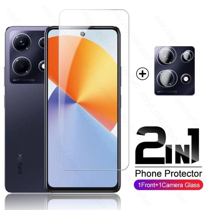 Pelindung Layar Tempered Glass Note 30 Pro 30 4G Paket 2 in 1 - Inf Note 30 Pro
